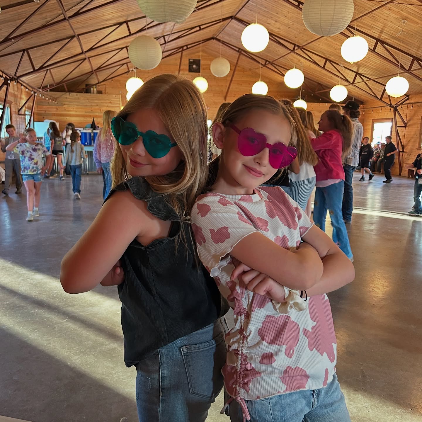 Flesch Girls enjoying 4-H Camp